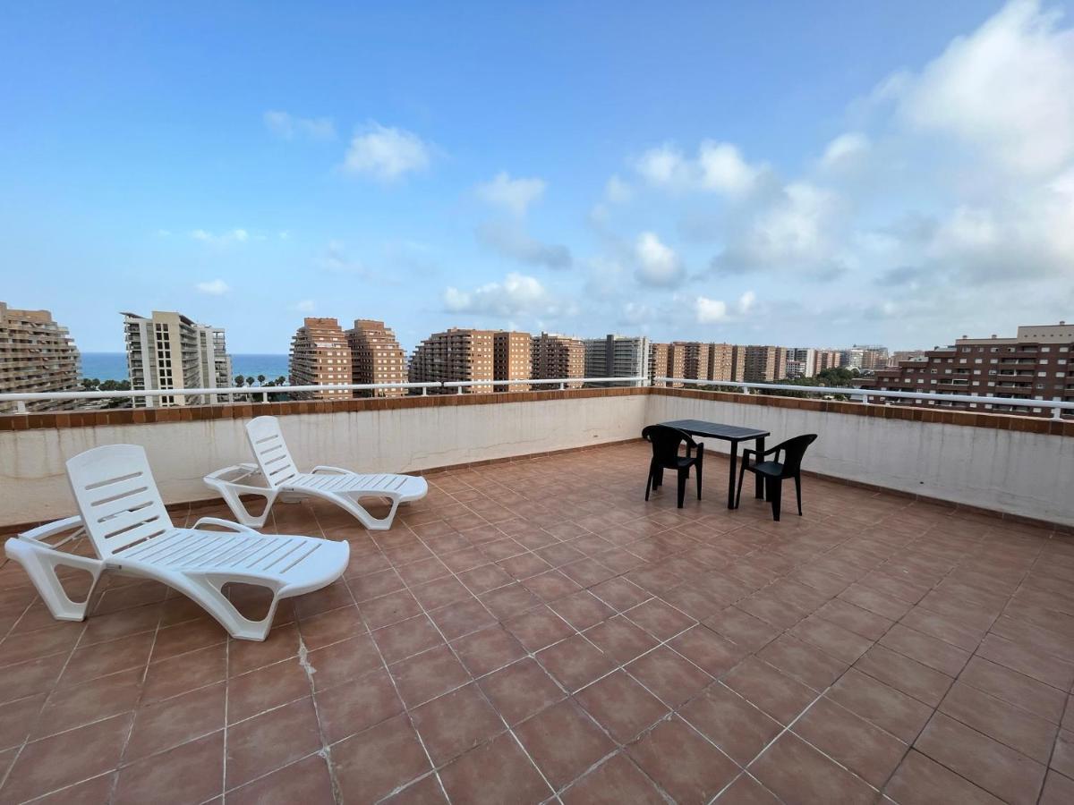 Ferienwohnung Acv - Torremar-2ª Linea Planta 7 Frontal Oropesa del Mar Exterior foto